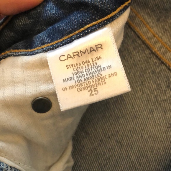 CARMAR Denim High Rise Distressed Jeans - Picture 7 of 7